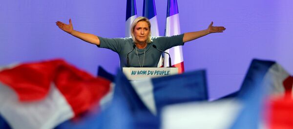 Marine Le Pen, líder del Partido Frente Nacional - Sputnik Mundo
