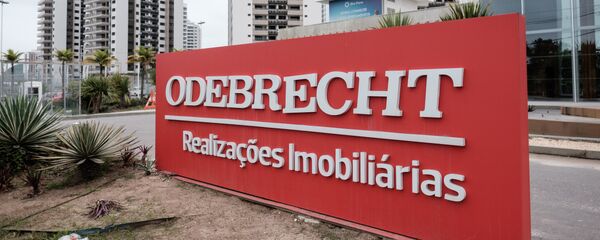Logo de Odebrecht Logo de Odebrecht - Sputnik Mundo