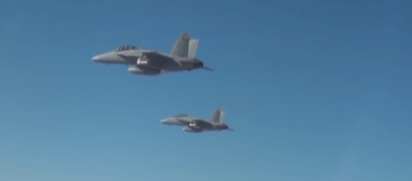 Ensayo de los vehículos no tripulados Perdix Ensayo de los vehículos no tripulados Perdix - Sputnik Mundo