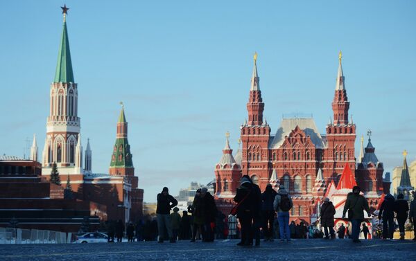 Морозы в Москве - Sputnik Mundo