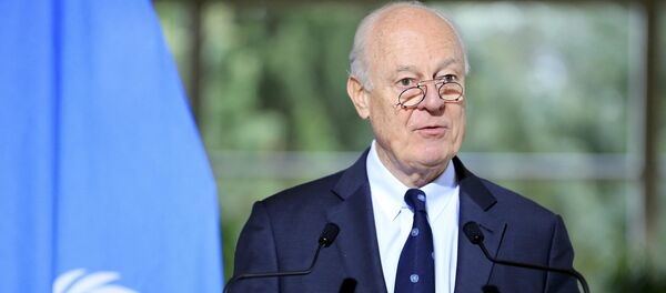 Staffan de Mistura, enviado especial de la ONU para Siria - Sputnik Mundo