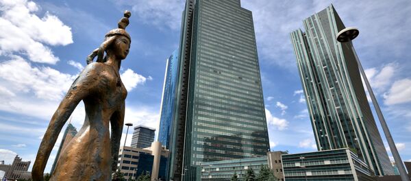 Astaná, la capital de Kazajistán Astaná, la capital de Kazajistán - Sputnik Mundo