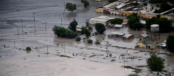 Inundación en Argentina (archivo) - Sputnik Mundo