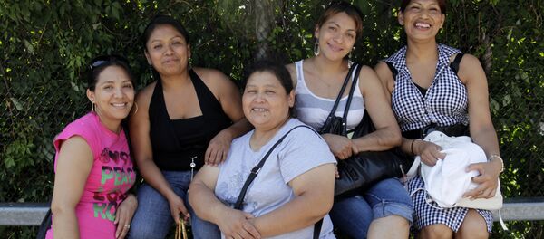 Migrantes mexicanas en EEUU (archivo) - Sputnik Mundo