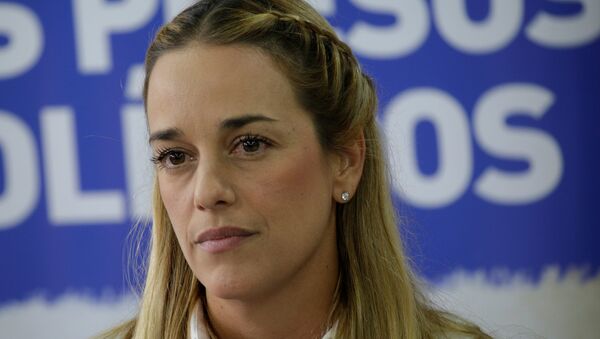 Lilian Tintori, esposa de Leopoldo Lopez - Sputnik Mundo