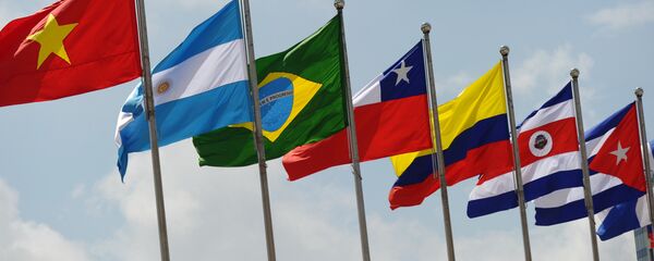 Banderas de los países de América Latina - Sputnik Mundo
