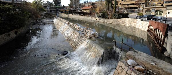 El río Barada cerca de Damasco - Sputnik Mundo
