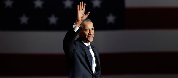 Barack Obama, presidente saliente de EEUU - Sputnik Mundo