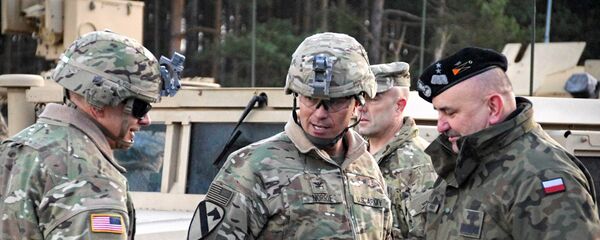 Militares estadounidenses en Polonia (archivo) - Sputnik Mundo