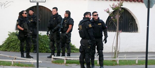 Lugar del atentado a Óscar Landerretche - Sputnik Mundo