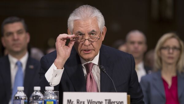 Rex Tillerson, secretario de Estado de EEUU - Sputnik Mundo