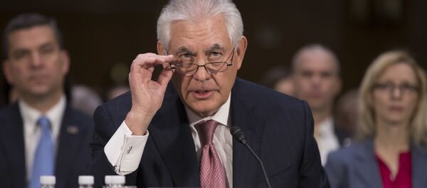 Rex Tillerson, secretario de Estado de EEUU - Sputnik Mundo