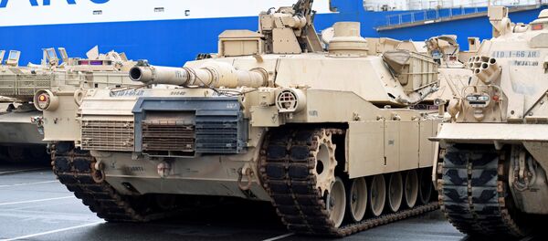 US-Panzer in Bremerhaven US-Panzer in Bremerhaven - Sputnik Mundo
