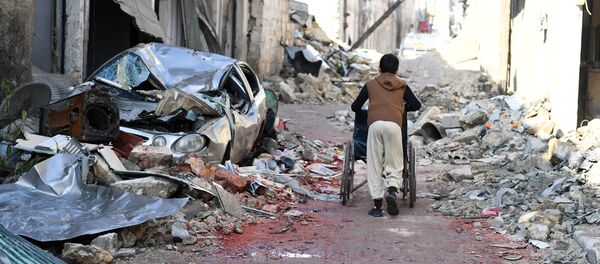 Un niño en Siria (archivo) - Sputnik Mundo