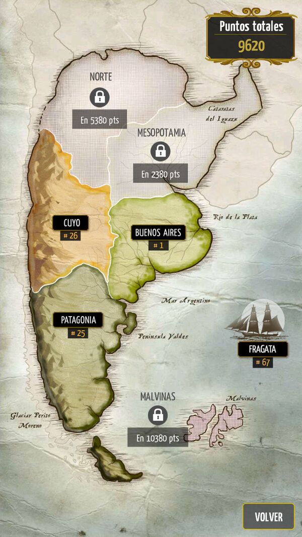 Regiones del juego Truco de Blyts - Sputnik Mundo