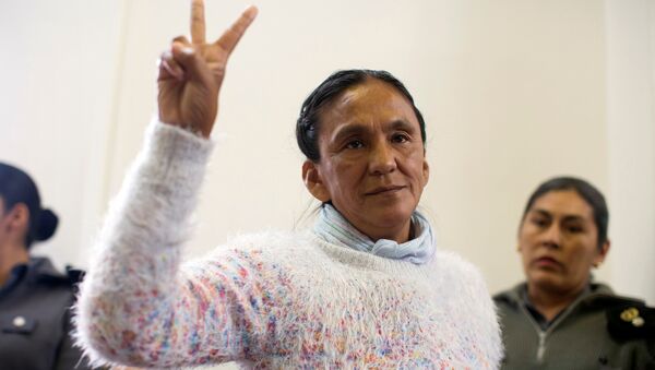 Milagro Sala, dirigente social argentina (archivo) - Sputnik Mundo