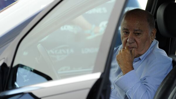 Founder and chairman of the Inditex fashion group Amancio Ortega - Sputnik Mundo