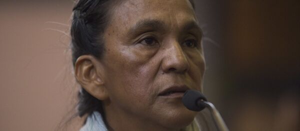 Milagro Sala, dirigente social argentina (archivo) Milagro Sala, dirigente social argentina (archivo) - Sputnik Mundo