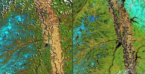 Flujo del río Obi - Sputnik Mundo