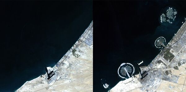 Islas artificiales de Dubái, Emiratos Árabes Unidos - Sputnik Mundo