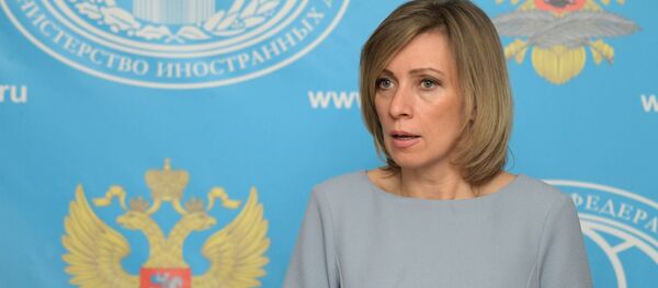 María Zajárova, portavoz del Ministerio de Exteriores de Rusia María Zajárova, portavoz del Ministerio de Exteriores de Rusia - Sputnik Mundo