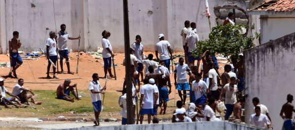 La prisión en Natal, Brasil La prisión en Natal, Brasil - Sputnik Mundo