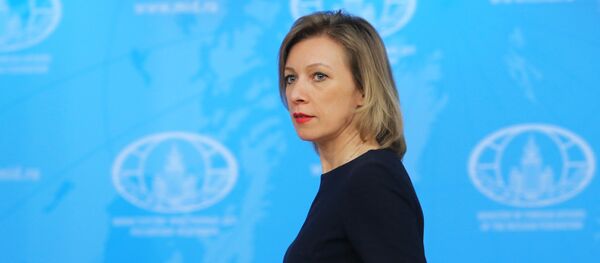 María Zajárova, portavoz del Ministerio de Exteriores de Rusia - Sputnik Mundo
