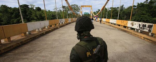 Frontera entre Colombia e Ecuador - Sputnik Mundo