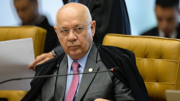 Teori Zavascki, juez brasileño de Lava Jato (archivo) - Sputnik Mundo