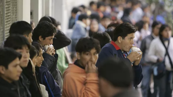 Migrantes en Chile - Sputnik Mundo
