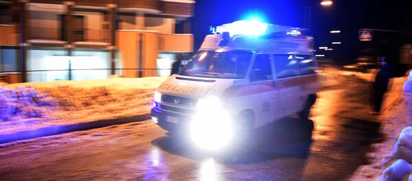 Una ambulancia italiana - Sputnik Mundo