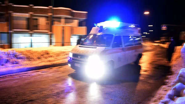 Una ambulancia italiana (archivo) - Sputnik Mundo
