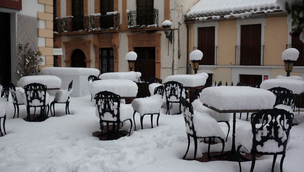 Un restaurante en Málaga, España Un restaurante en Málaga, España - Sputnik Mundo