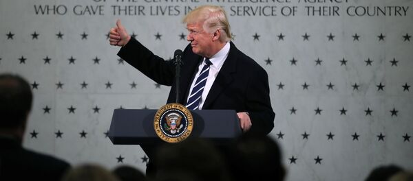 Donald Trump, presidente de EEUU - Sputnik Mundo