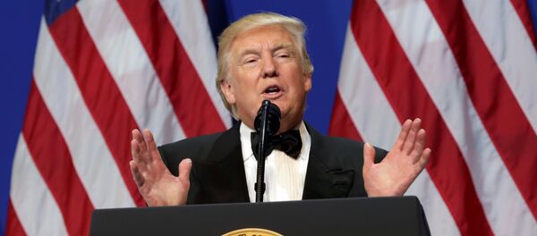 Donald Trump, presidente de EEUU - Sputnik Mundo