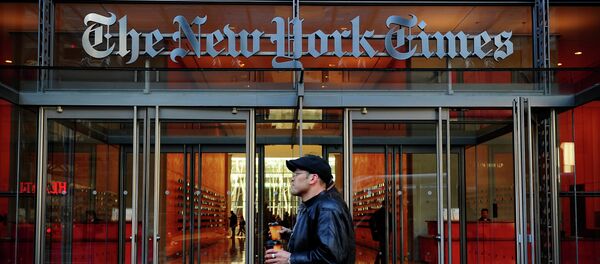 Edificio del  'The New York Times' - Sputnik Mundo