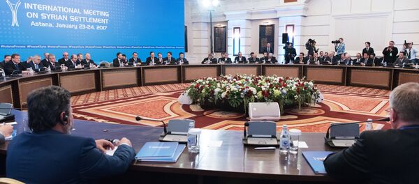 Consultas sirias en Astaná (archivo) - Sputnik Mundo