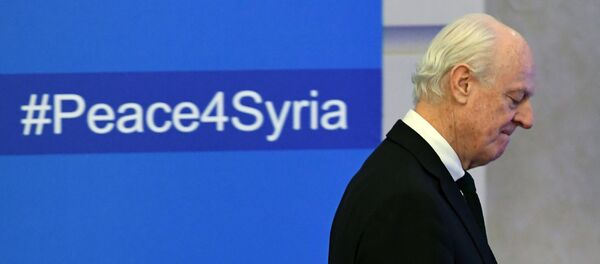 Staffan De Mistura, enviado especial de la ONU para Siria - Sputnik Mundo
