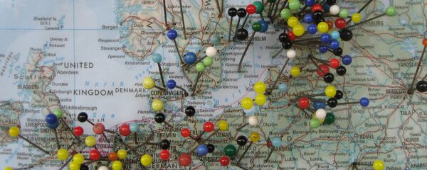 El mapa de Europa - Sputnik Mundo