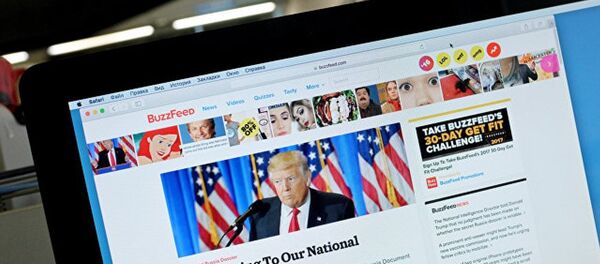 Informe de BuzzFeed News sobre Donald Trump Informe de BuzzFeed News sobre Donald Trump - Sputnik Mundo