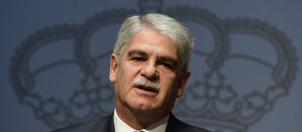 Alfonso Dastis, canciller de España Alfonso Dastis, canciller de España - Sputnik Mundo