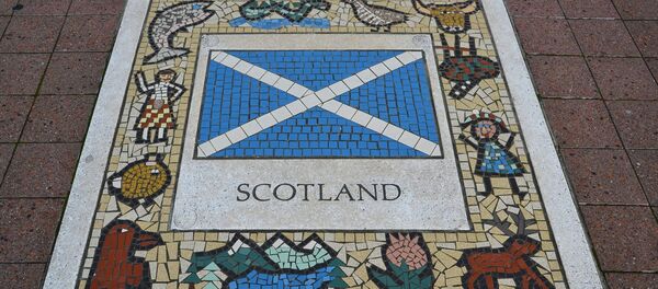 La bandera de Escocia - Sputnik Mundo