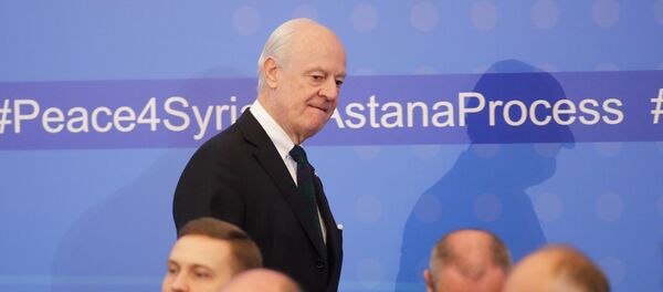 Staffan De Mistura, enviado especial de la ONU para Siria - Sputnik Mundo
