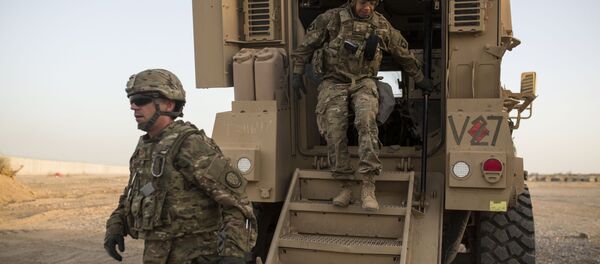 Soldados estadounidenses en Oriente Medio (archivo) - Sputnik Mundo