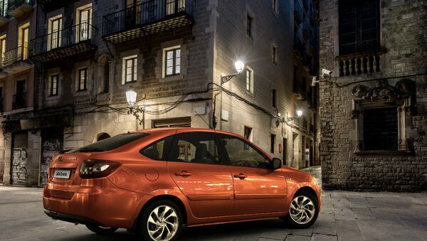 Lada Granta, imagen referencial - Sputnik Mundo
