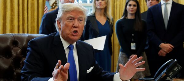 Donald Trump, presidente de EEUU Donald Trump, presidente de EEUU - Sputnik Mundo