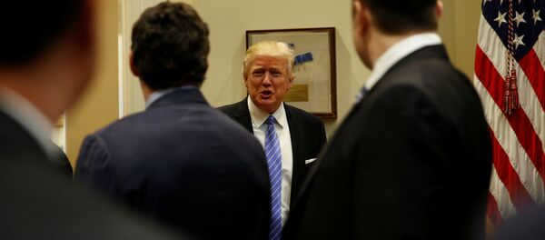 Donald Trump, presidente de EEUU - Sputnik Mundo