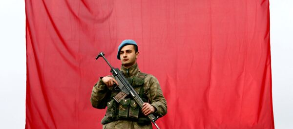 Un soldado turco - Sputnik Mundo