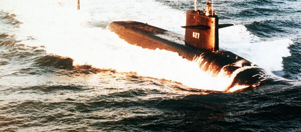 Submarino estadounidense USS James Madison (Archivo) Submarino estadounidense USS James Madison (Archivo) - Sputnik Mundo