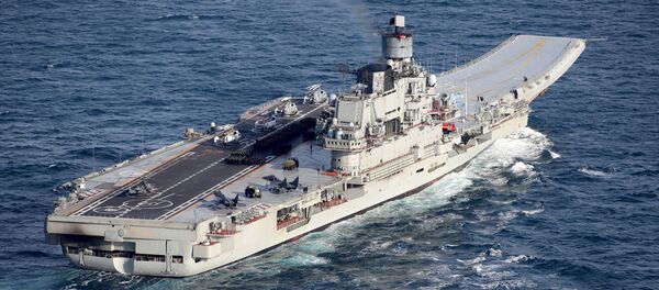 El portaviones ruso Almirante Kuznetsov - Sputnik Mundo